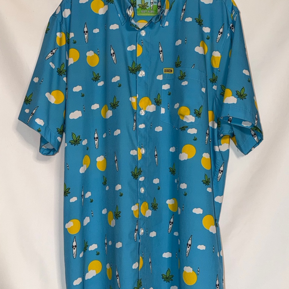 DIXXON Best Buds Short Sleeve Men's Party Shirt